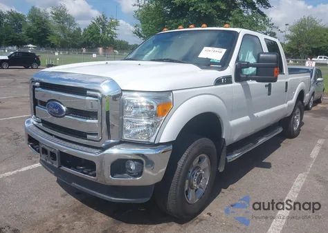 2016 Ford F-250 Xlt z USA, uszkodzony, nr VIN 1FT7W2B64GEC48677